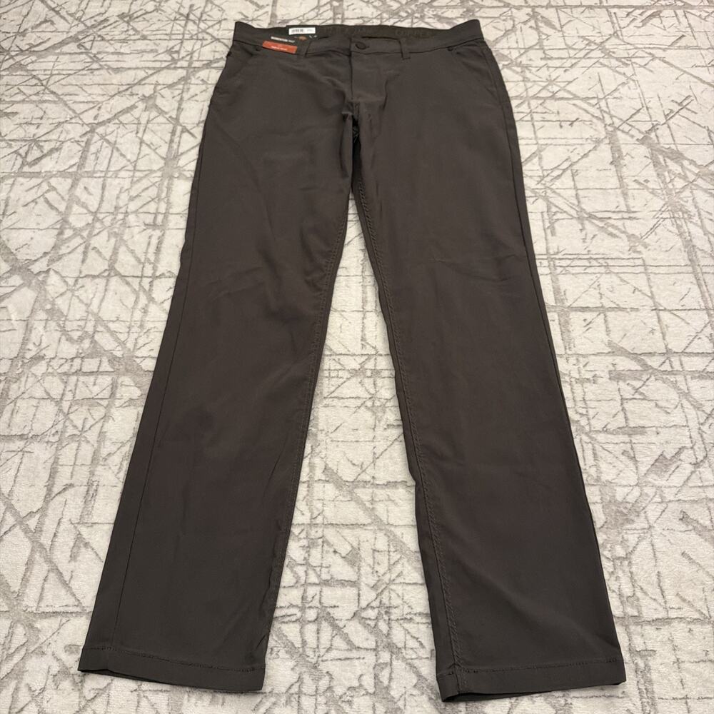Copper‎ & Oak Momentum Pant Mens Olive Green Slim Straight 34x32 NWT